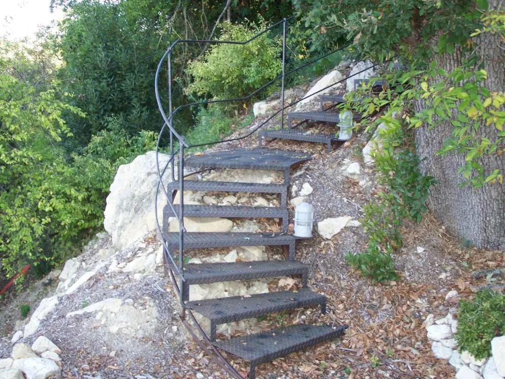 escalier extérieur