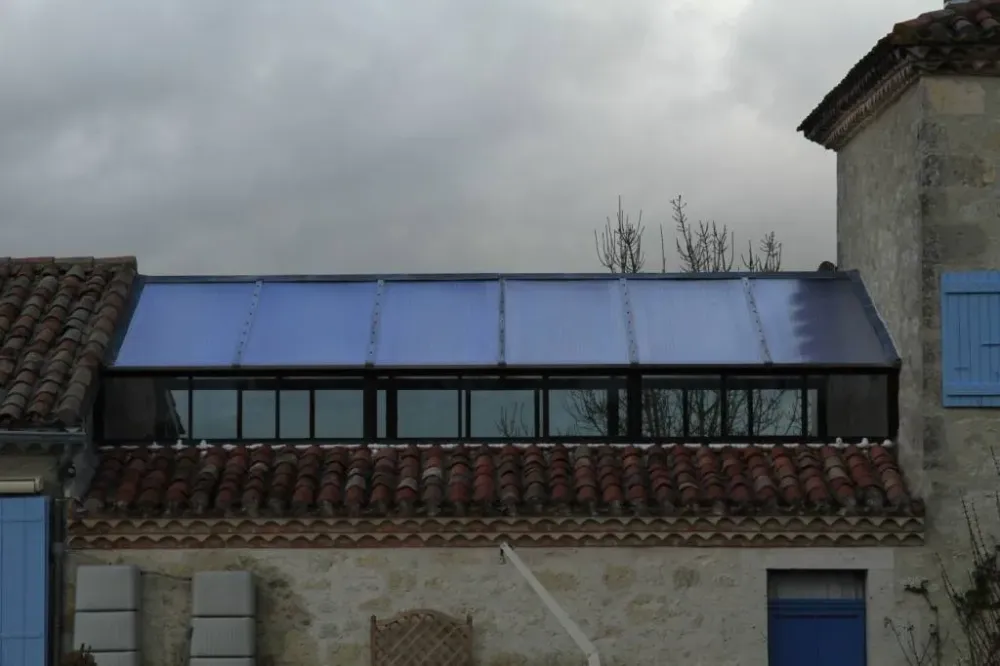 verrière toit en verre
